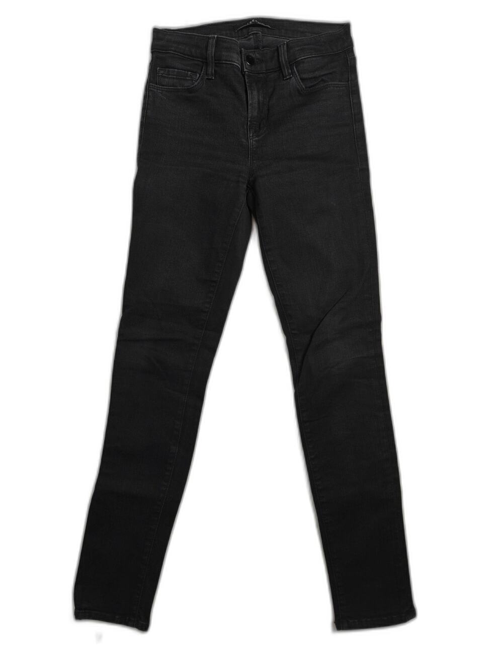 Women J Brand Skinny Jeans Black Size 25